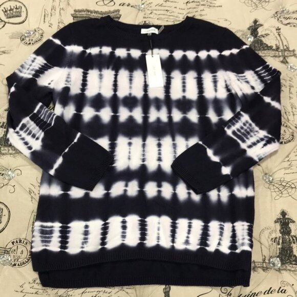 Calvin Klein Tie-Dye Cotton Sweater - Picture 3 of 6